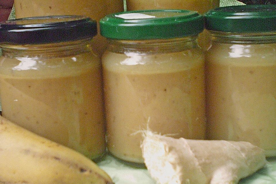 Belles Bananen - Ingwer - Marmelade