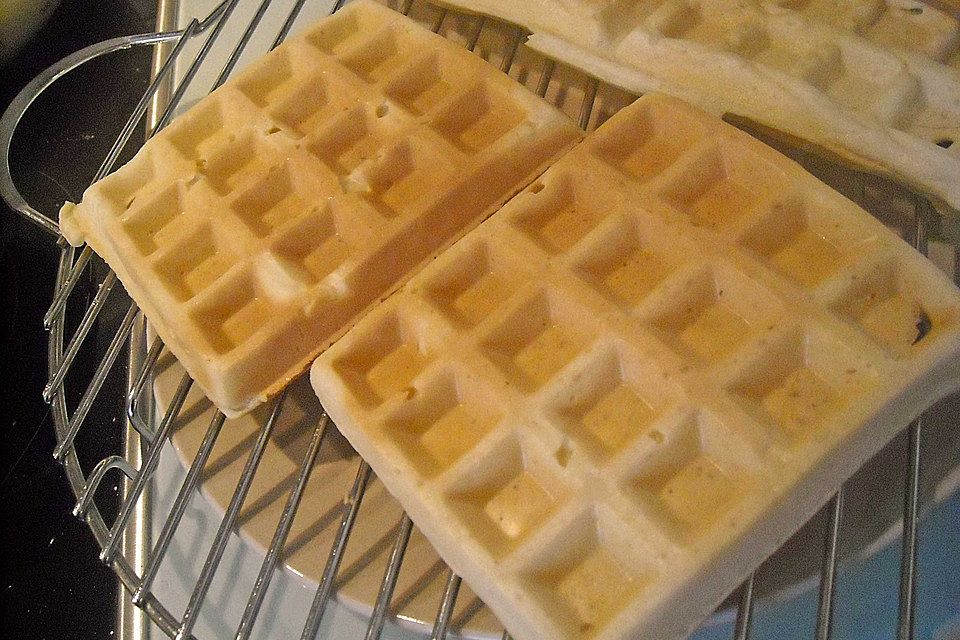 Fettarme Waffeln