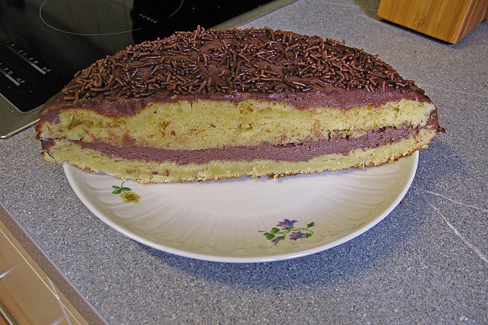 Schokoladen - Buttercreme  - Torte