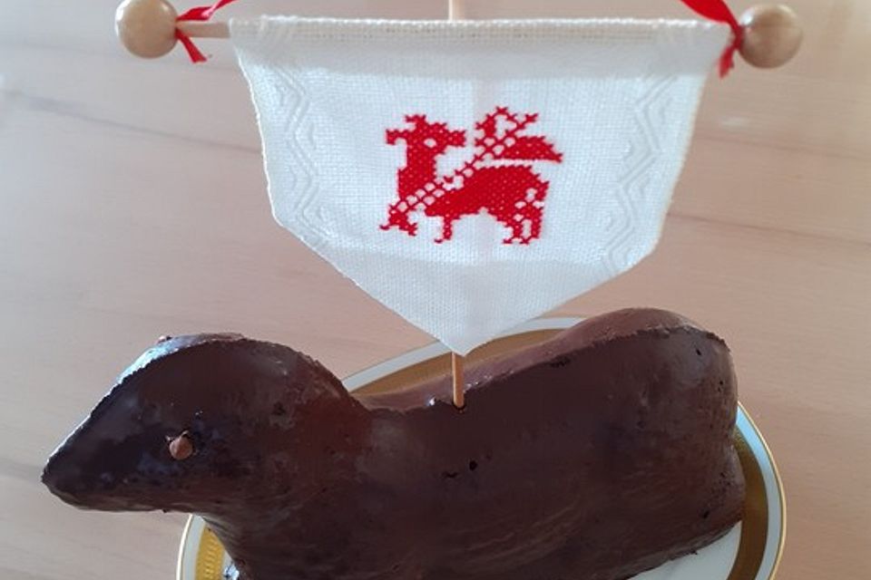 Nutella - Osterlamm - Kuchen