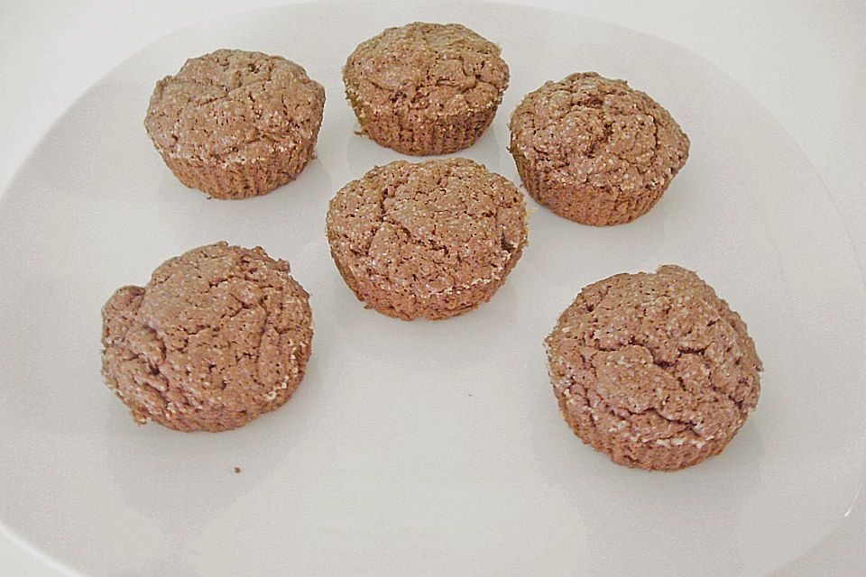 Warme Muffins mit Schokoladenkern