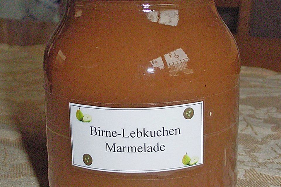 Birnen - Lebkuchen - Marmelade