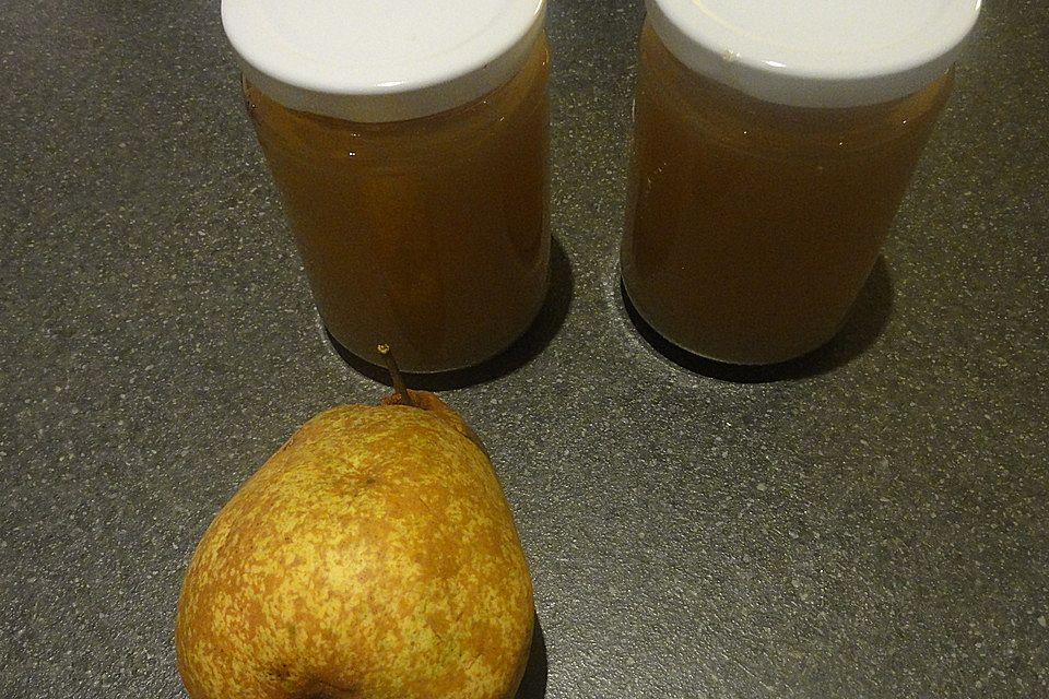 Birnen - Lebkuchen - Marmelade