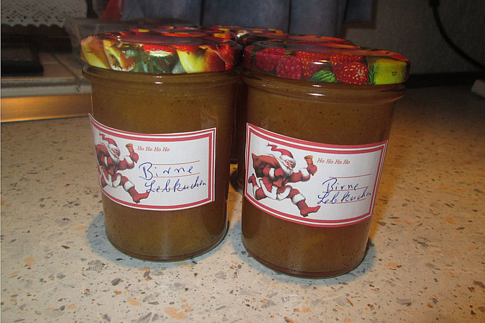 Birnen - Lebkuchen - Marmelade