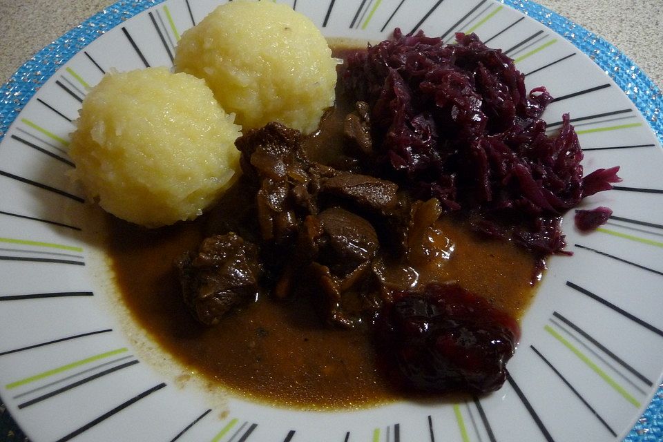 Apfelrotkraut