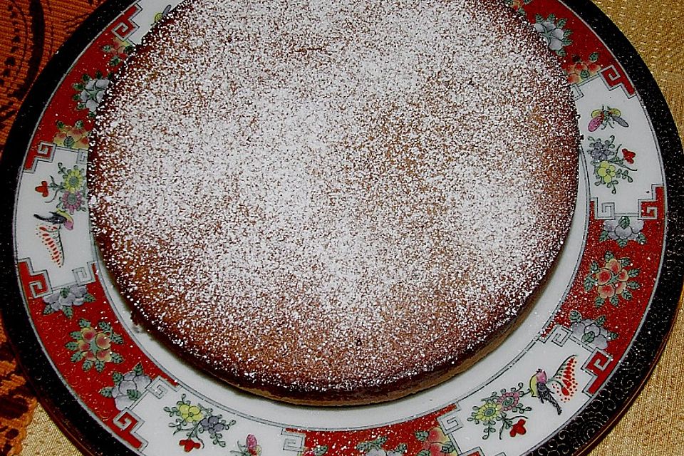 Zimtkuchen mit Mandeln