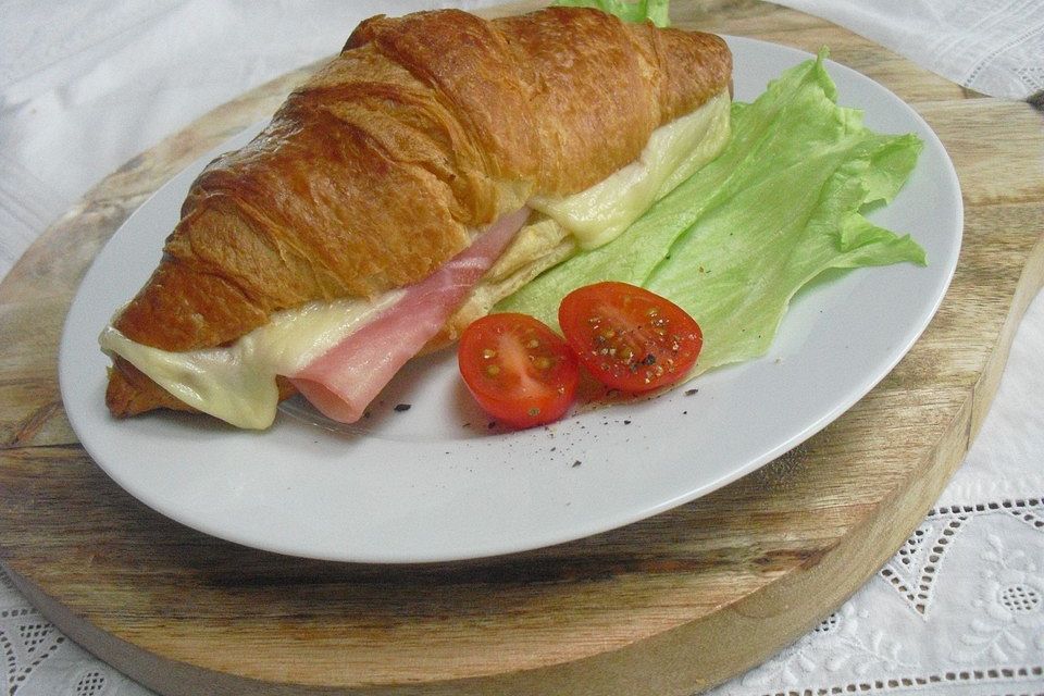 Schinken - Käse - Croissants