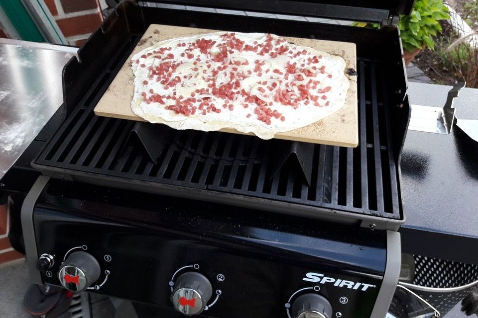 Schneller Flammkuchen