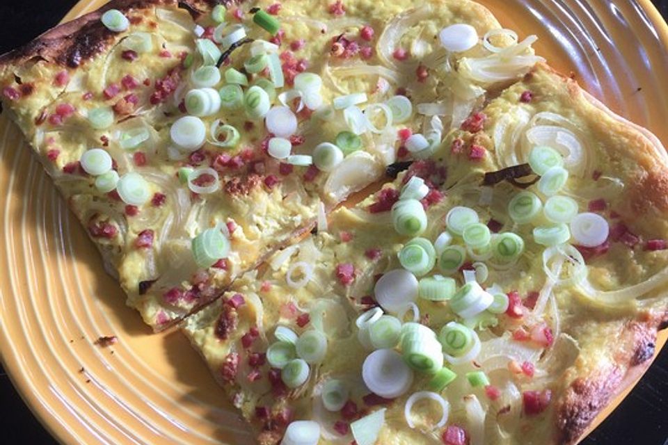 Schneller Flammkuchen