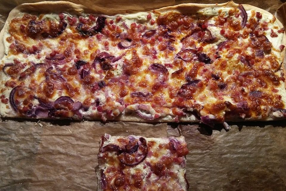 Schneller Flammkuchen