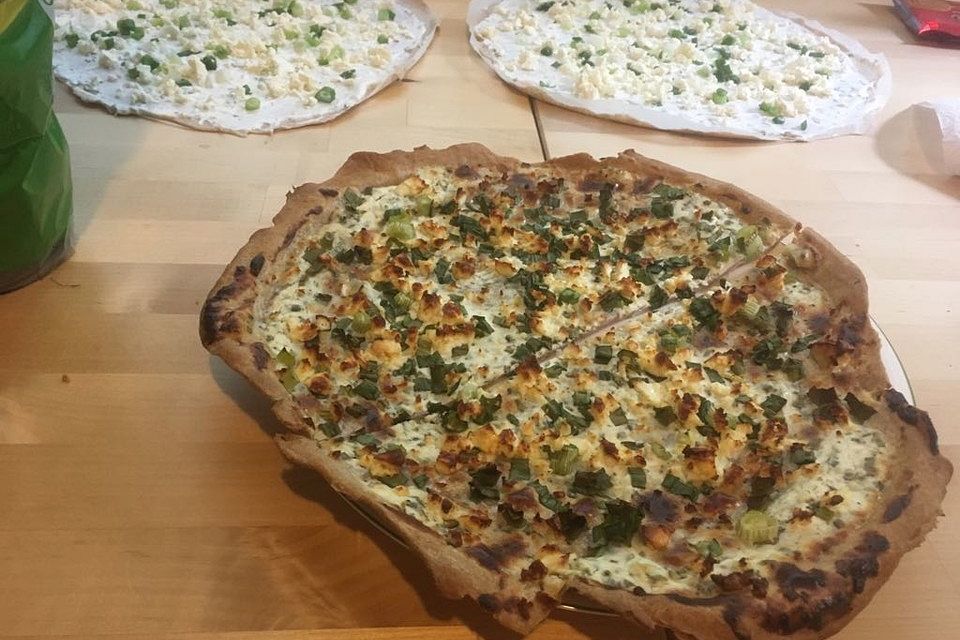 Schneller Flammkuchen