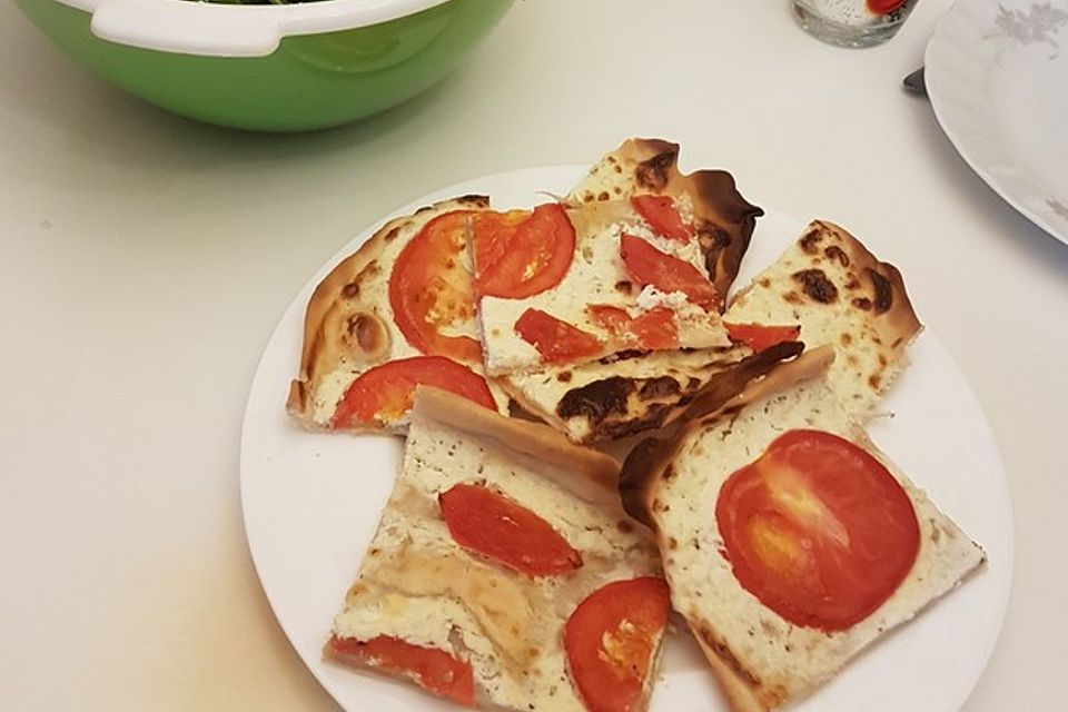 Schneller Flammkuchen