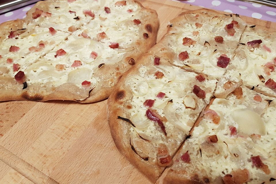 Schneller Flammkuchen