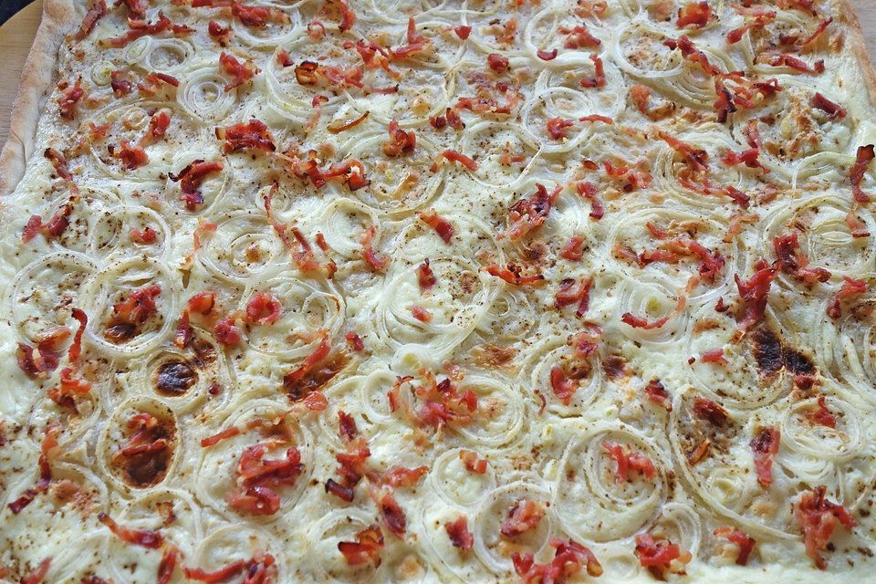 Schneller Flammkuchen