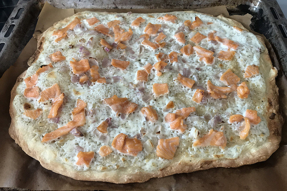 Schneller Flammkuchen