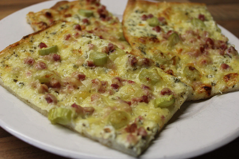 Schneller Flammkuchen