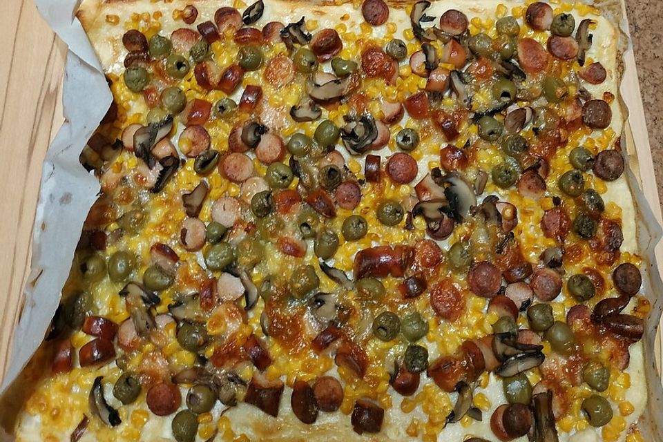 Schneller Flammkuchen