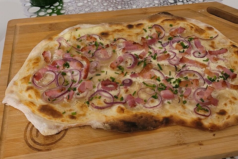 Schneller Flammkuchen