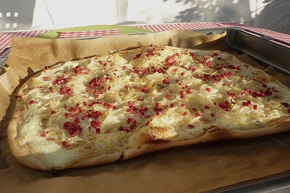 Schneller Flammkuchen