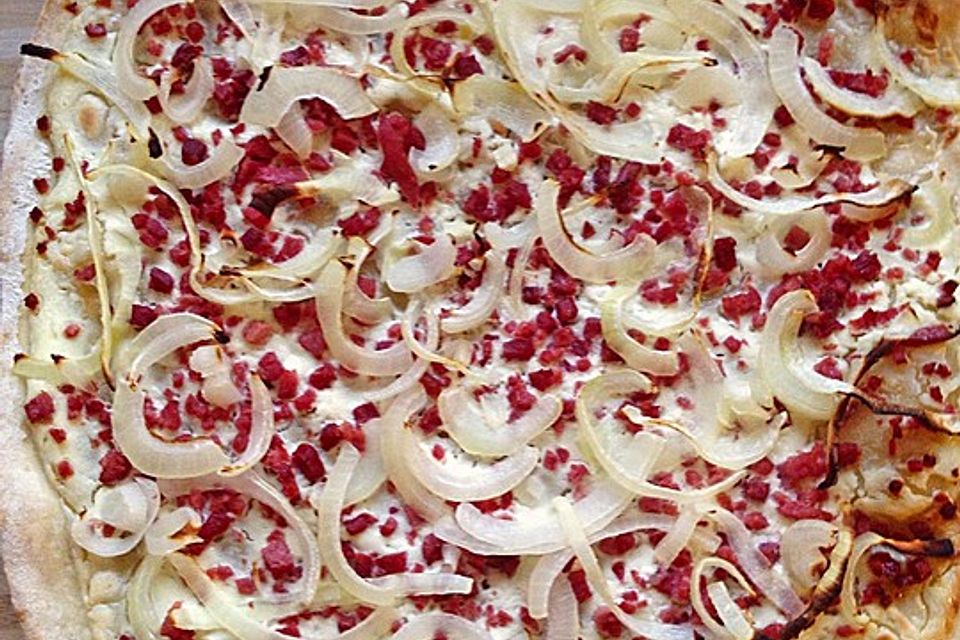 Schneller Flammkuchen