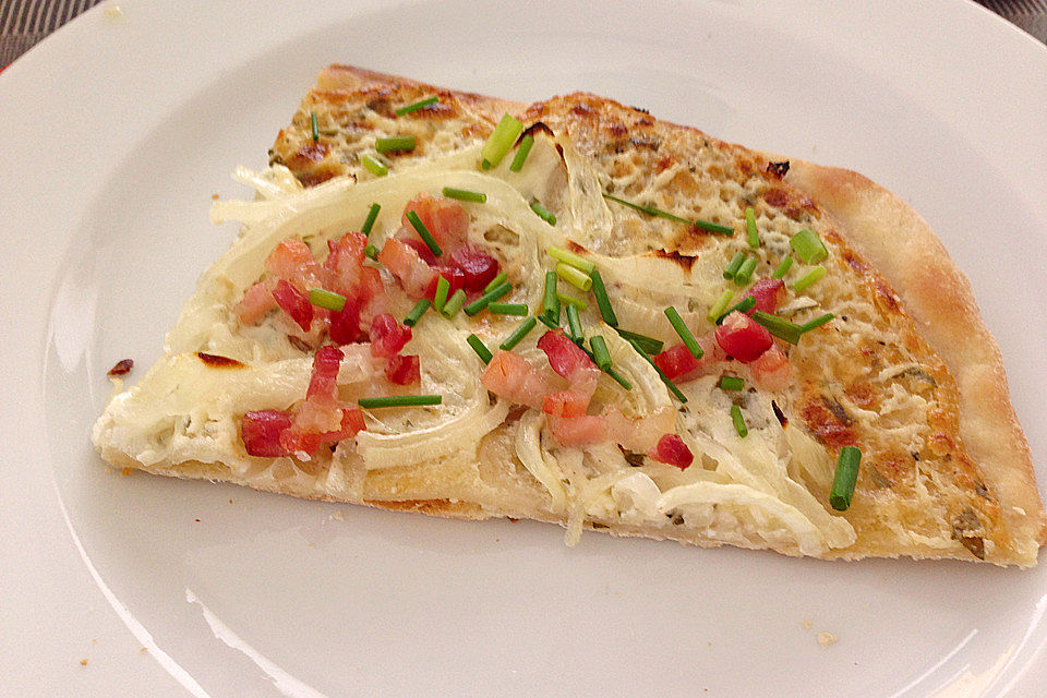 Schneller Flammkuchen