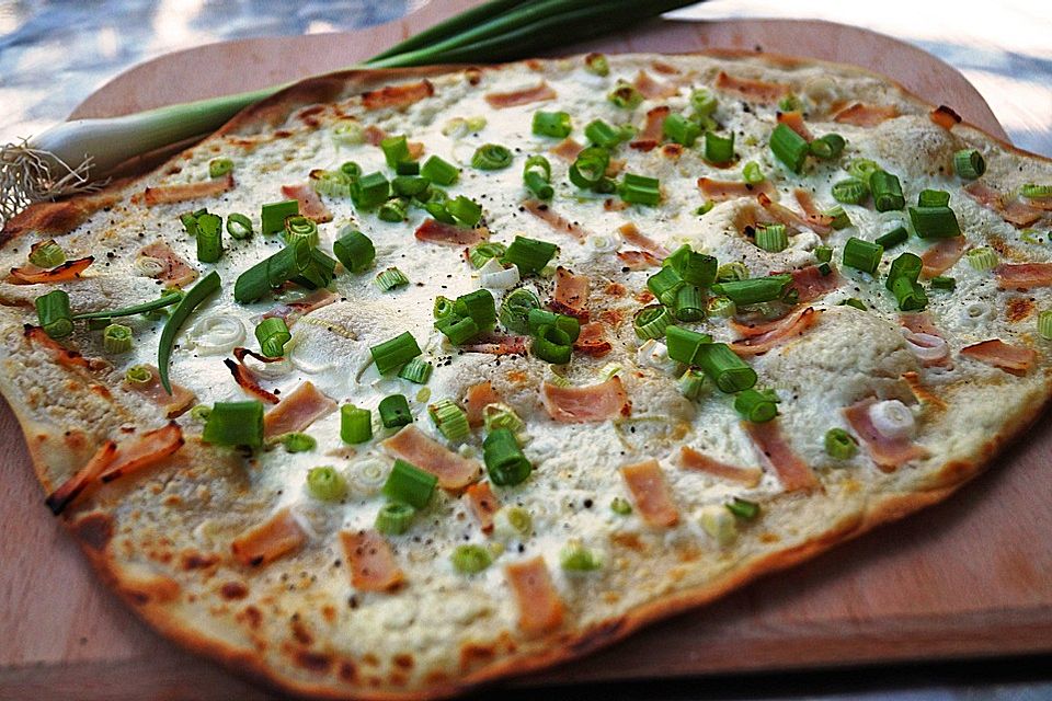 Schneller Flammkuchen