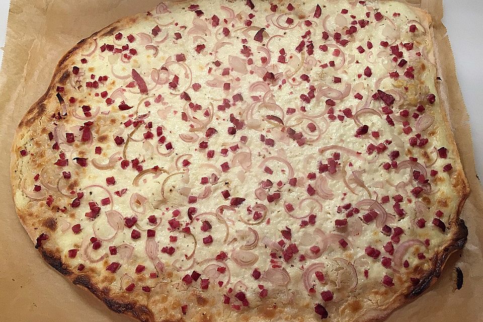 Schneller Flammkuchen