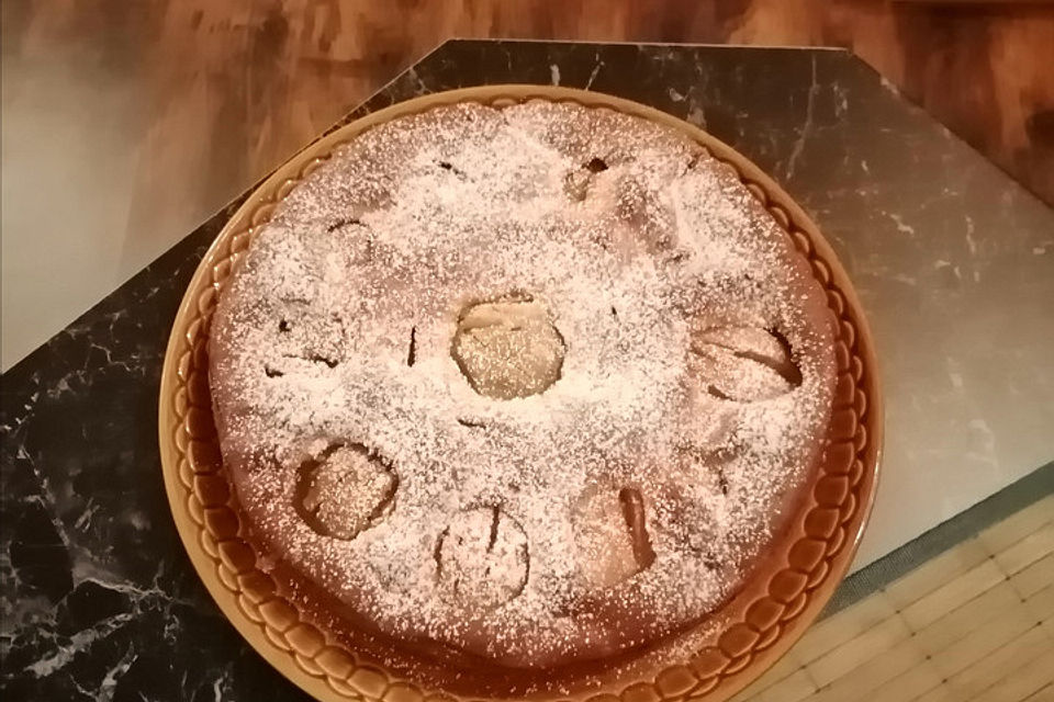 Versunkener Apfelkuchen