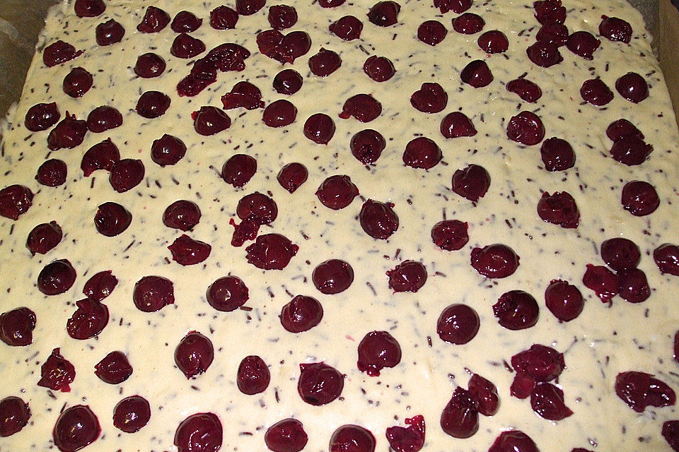 Ameisen - Kirsch – Blechkuchen