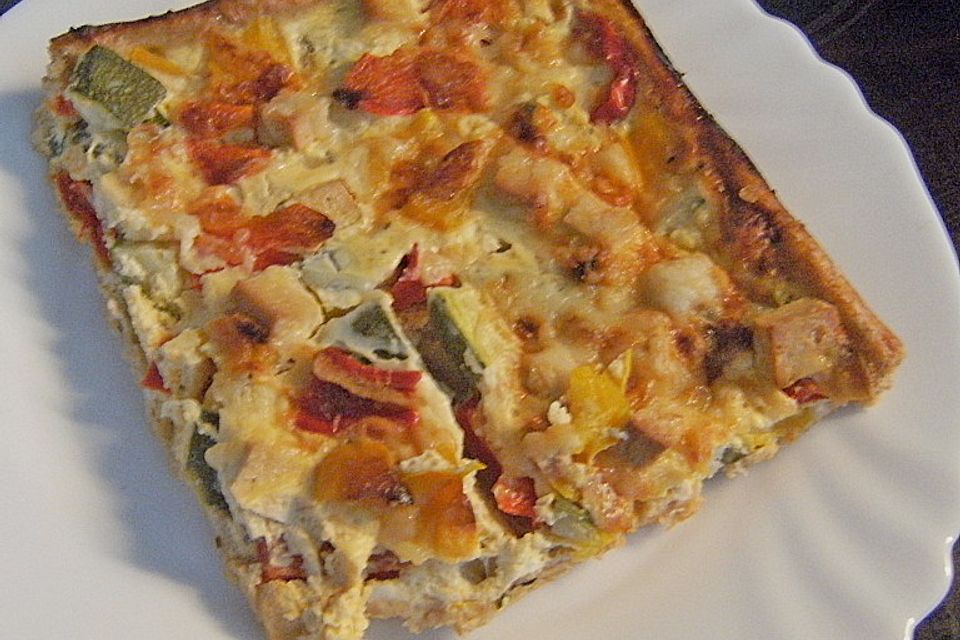 Gemüse - Quiche