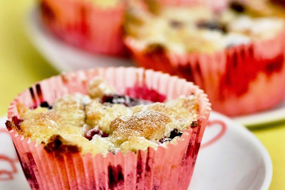 Beeren - Crumble - Muffins