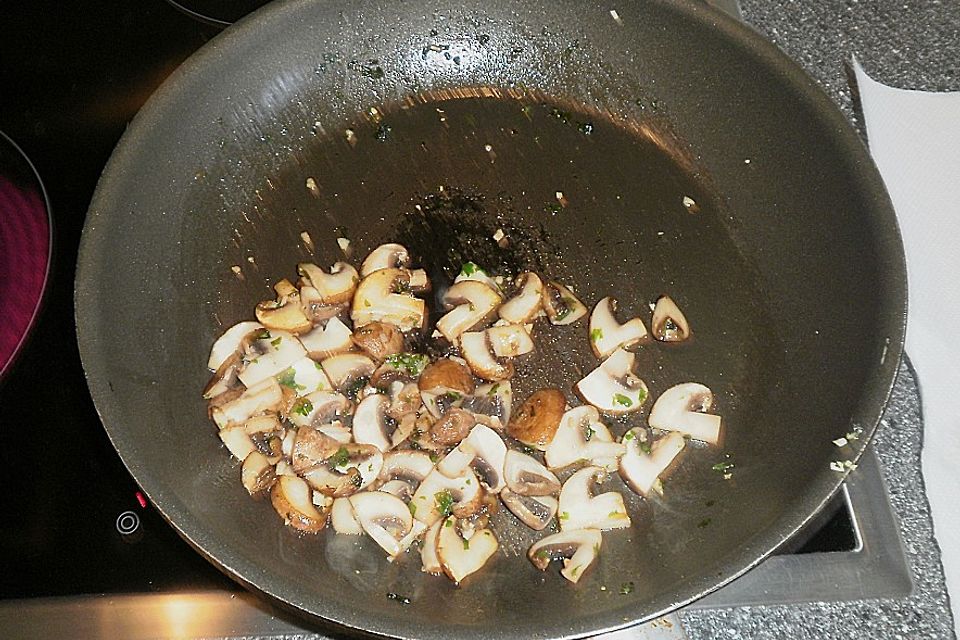 Knoblauch-Champignons