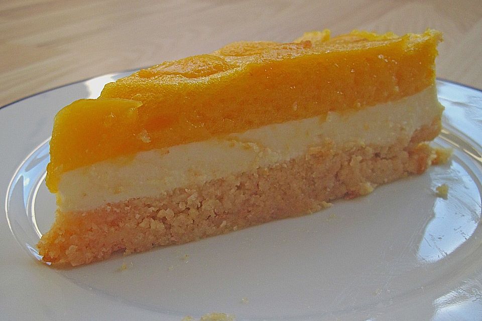 Buttermilch - Pfirsich - Torte