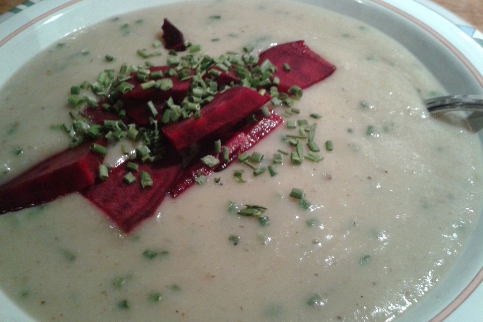 Topinambur - Cremesuppe