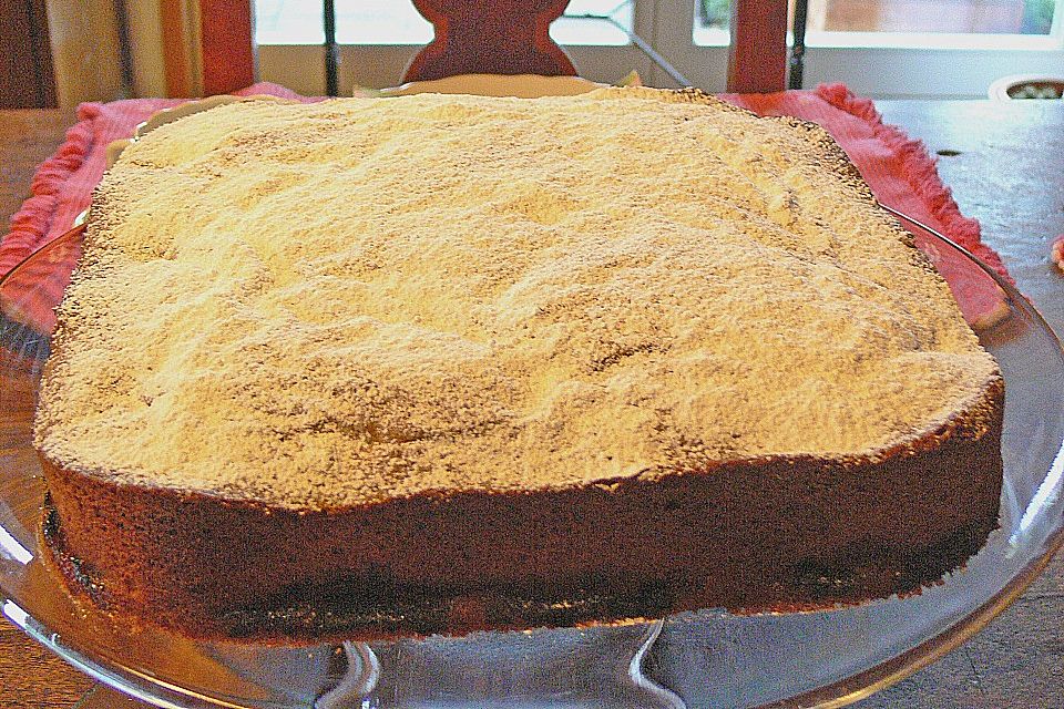 Marillenkuchen  - mit versunkenen Marillen