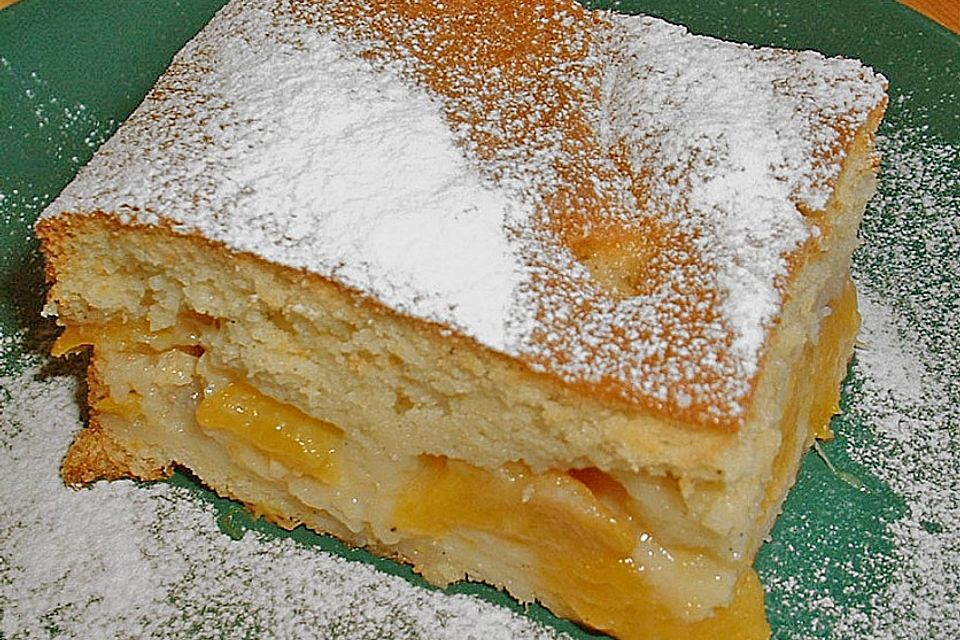 Marillenkuchen  - mit versunkenen Marillen