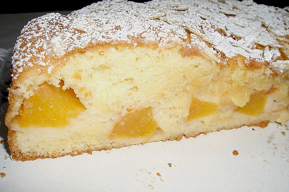 Marillenkuchen  - mit versunkenen Marillen