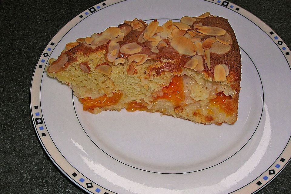 Marillenkuchen  - mit versunkenen Marillen