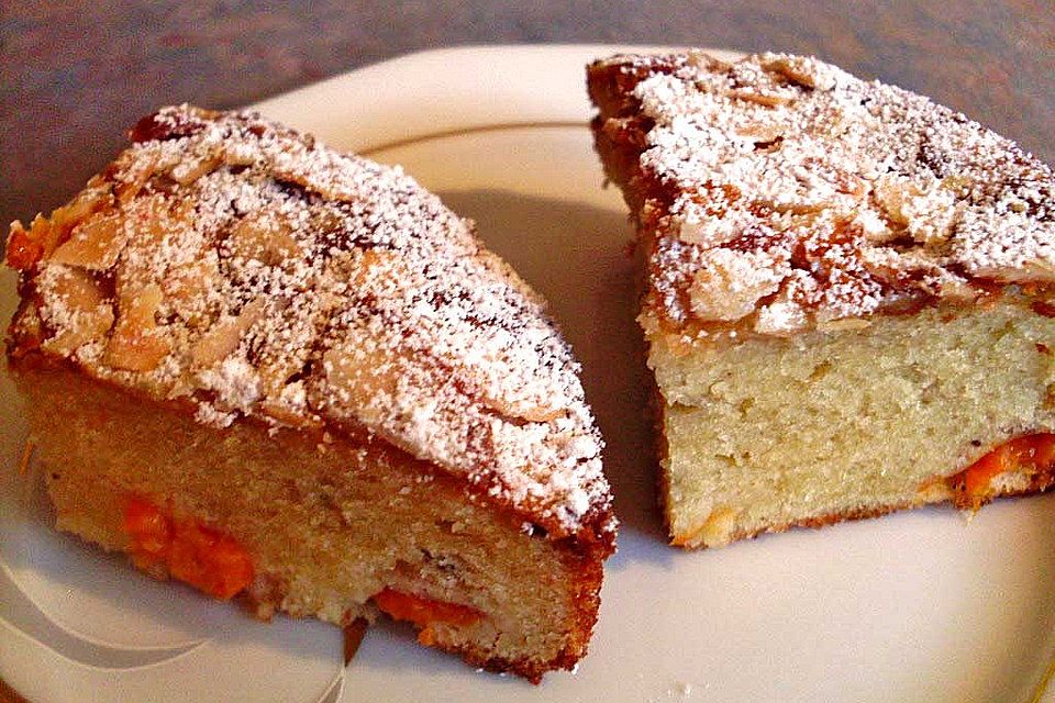 Marillenkuchen  - mit versunkenen Marillen