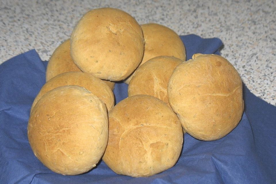 Mittelalterliche Kräuterbrötchen