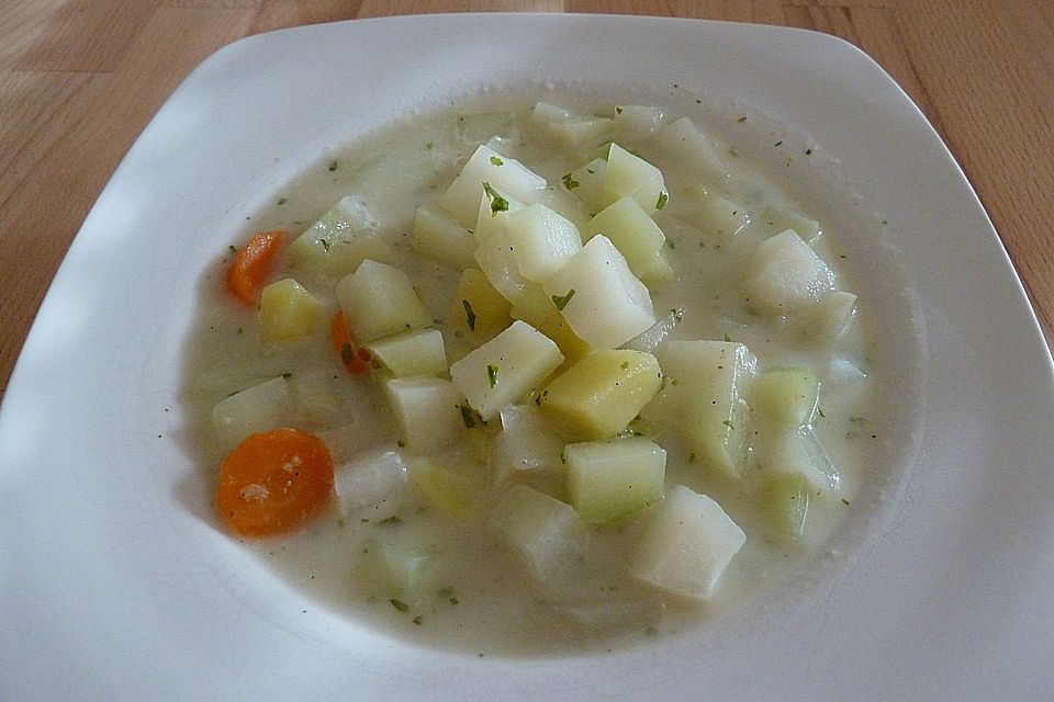 Vegetarischer Kohlrabieintopf