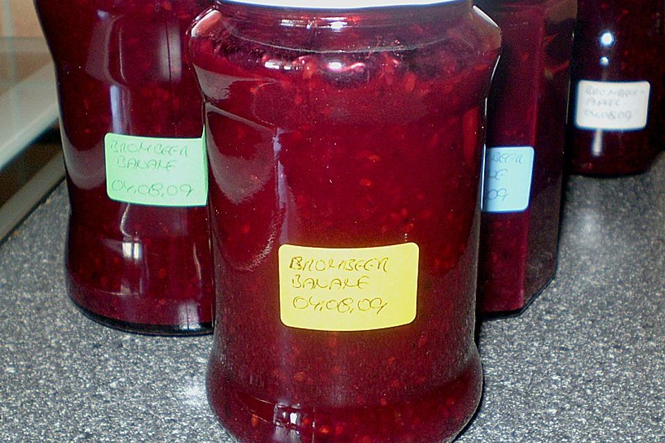 Brombeer - Bananenmarmelade