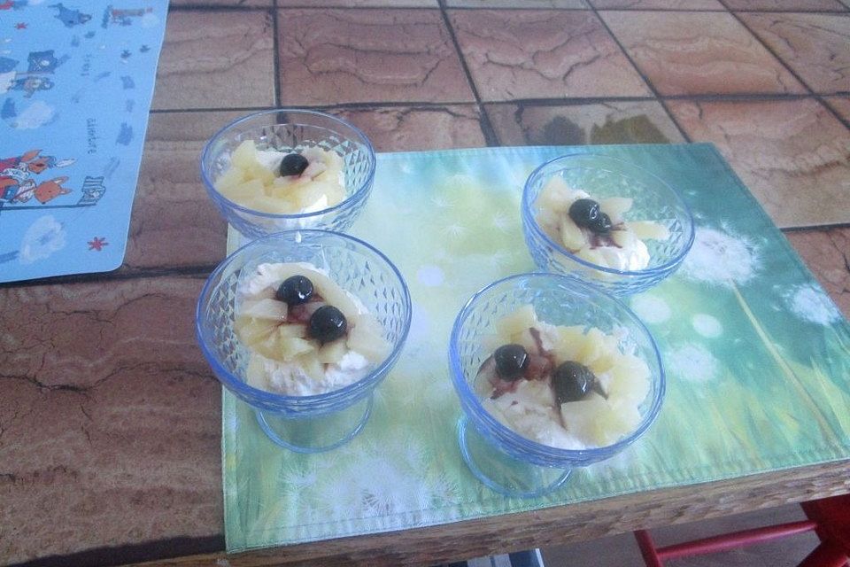 Ananas - Kokos Dessert