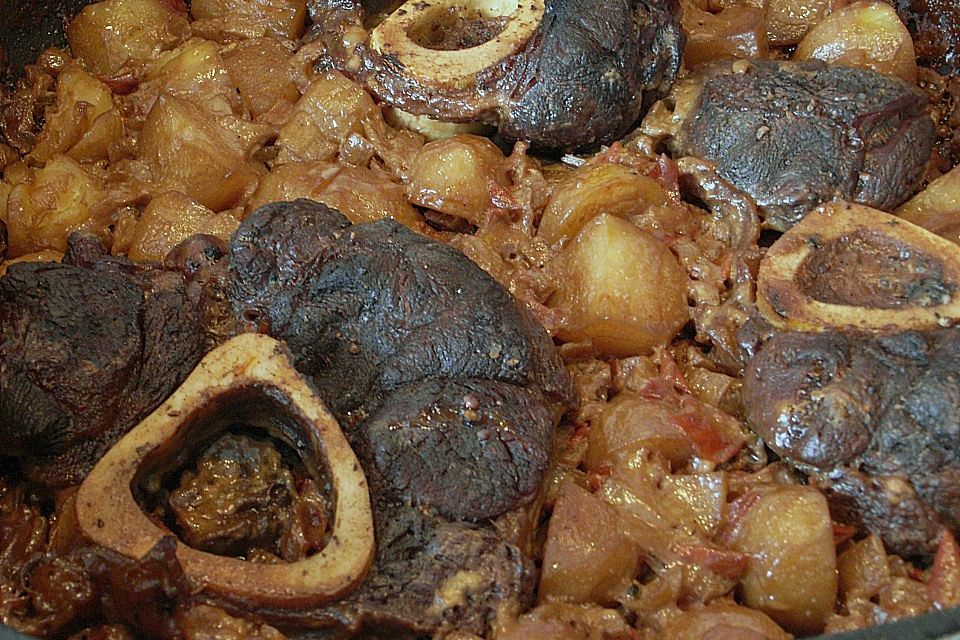 Osso buco con patate