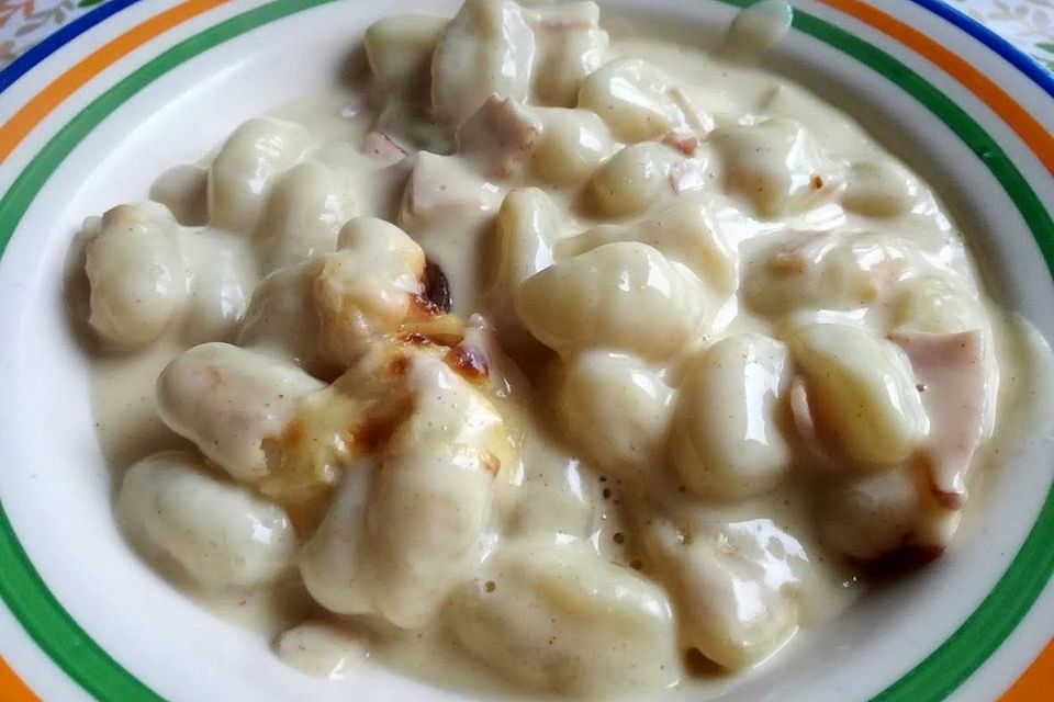 Gnocchi - Schinken - Auflauf