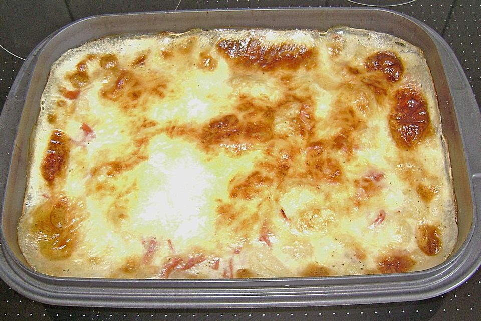 Gnocchi - Schinken - Auflauf