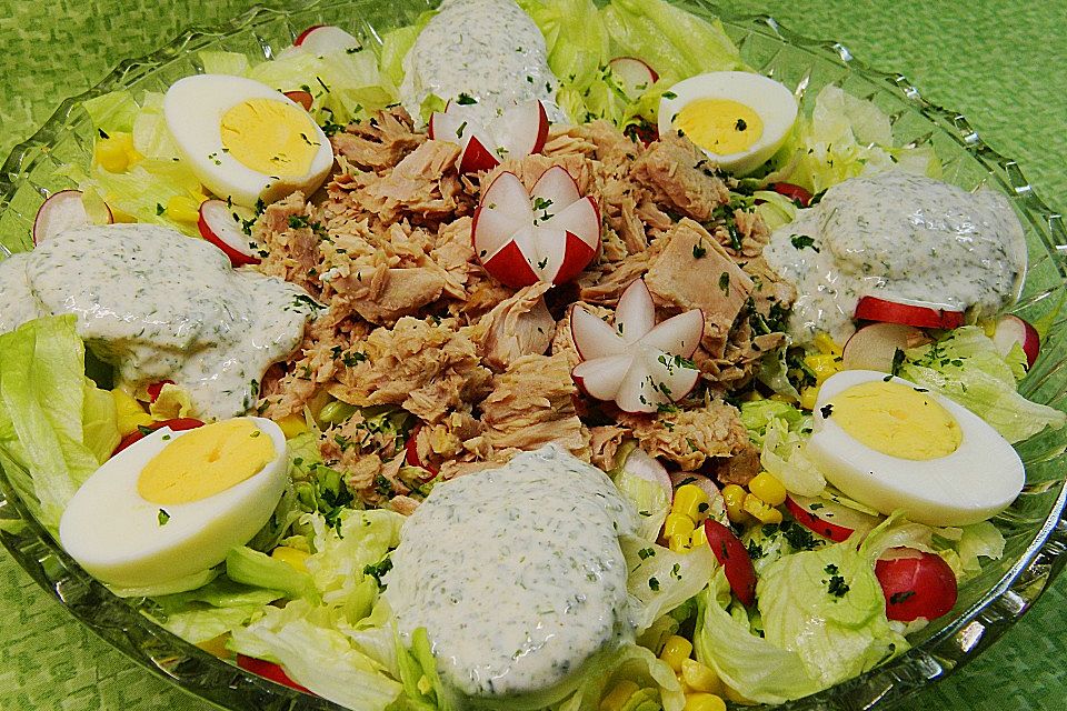 Chefsalat mit Thunfisch