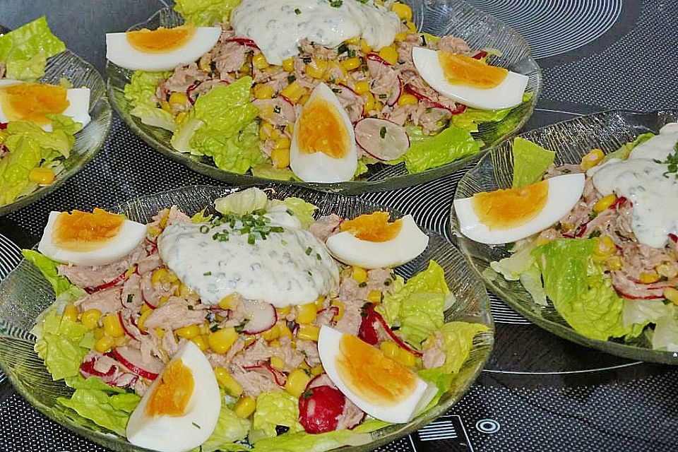 Chefsalat mit Thunfisch