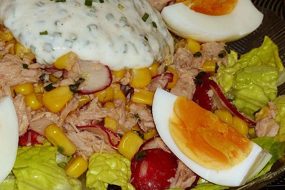 Chefsalat mit Thunfisch