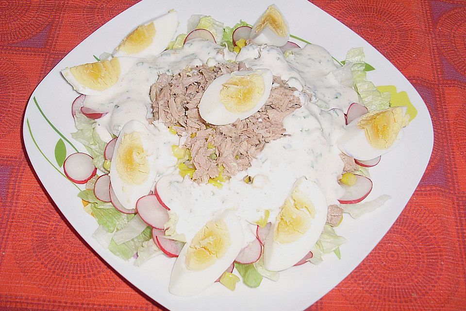 Chefsalat mit Thunfisch